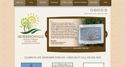 Desktop Screenshot of hendersonvillefh.com